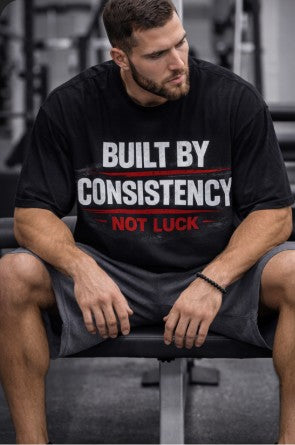 BUILT BY CONSISTENCY | PREMIUM COTTON T-SHIRT