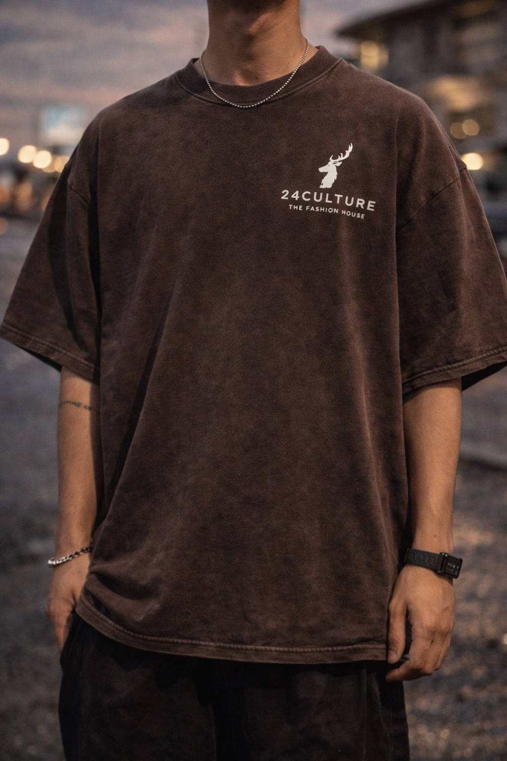 Concrete Drip – Oversized T-Shirt