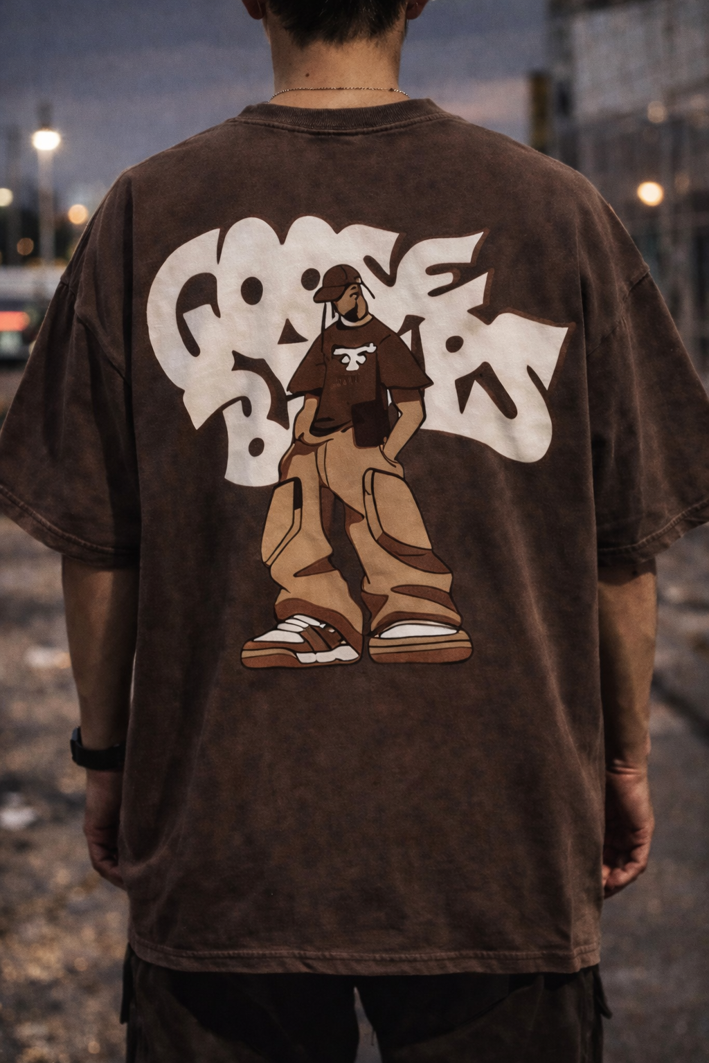 Concrete Drip – Oversized T-Shirt
