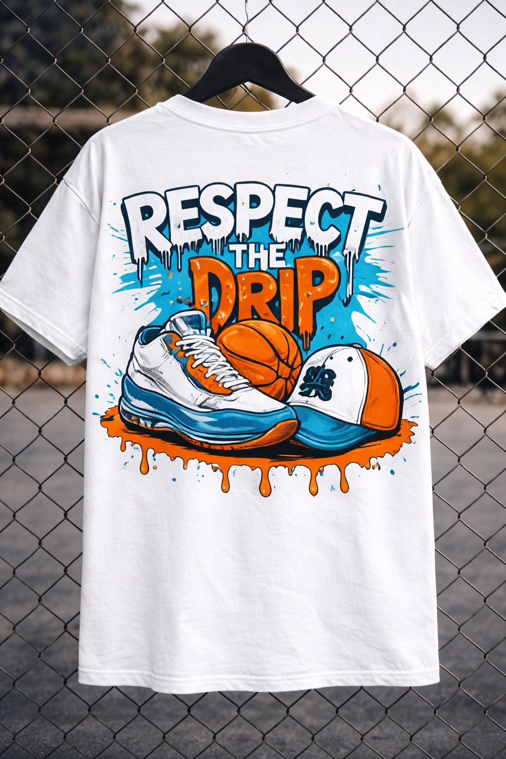 RESPECT THE DRIP Oversize T-shirt