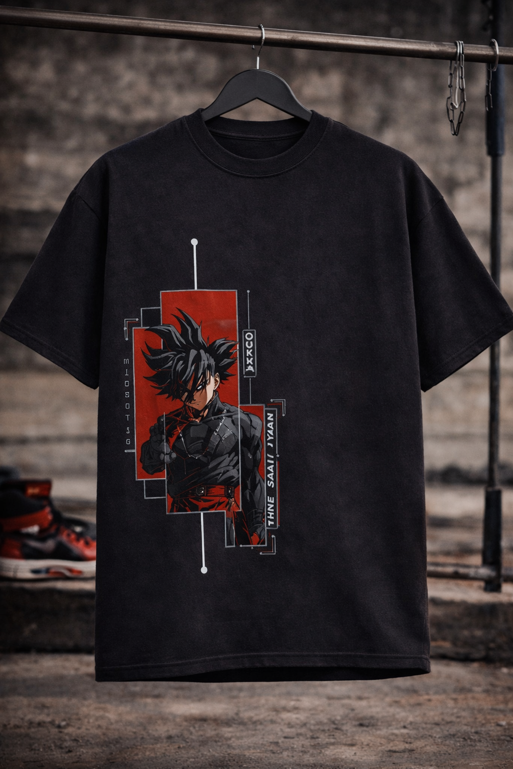 GOKU BLACK STRIPE EDITION Oversize T-shirt