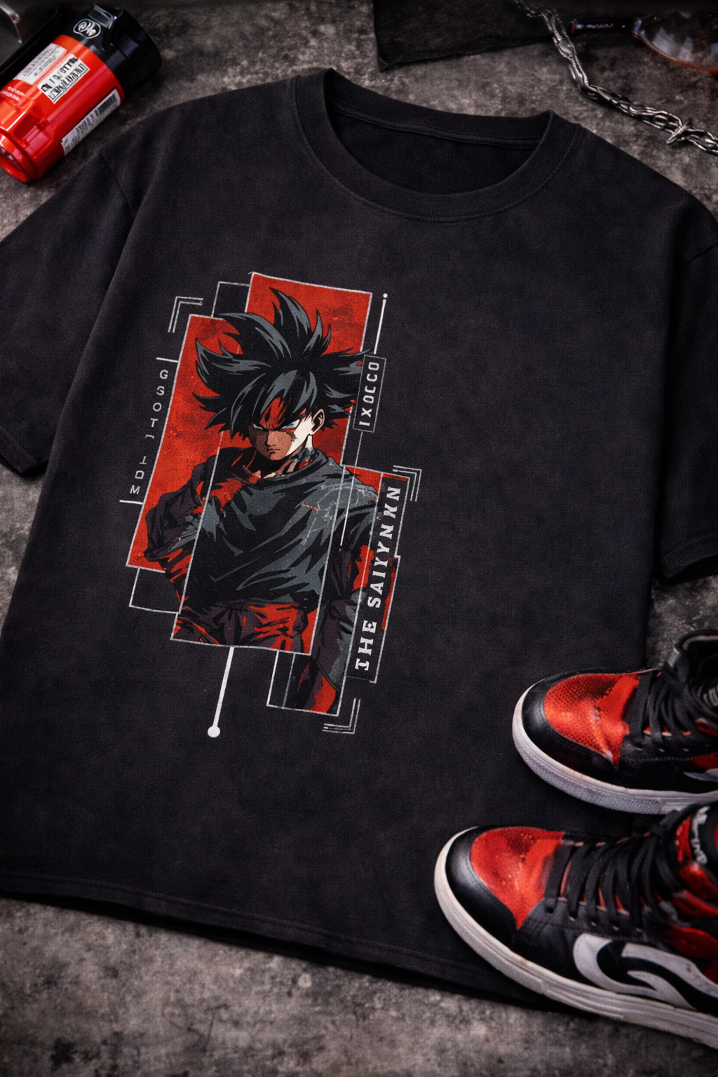 GOKU BLACK STRIPE EDITION Oversize T-shirt