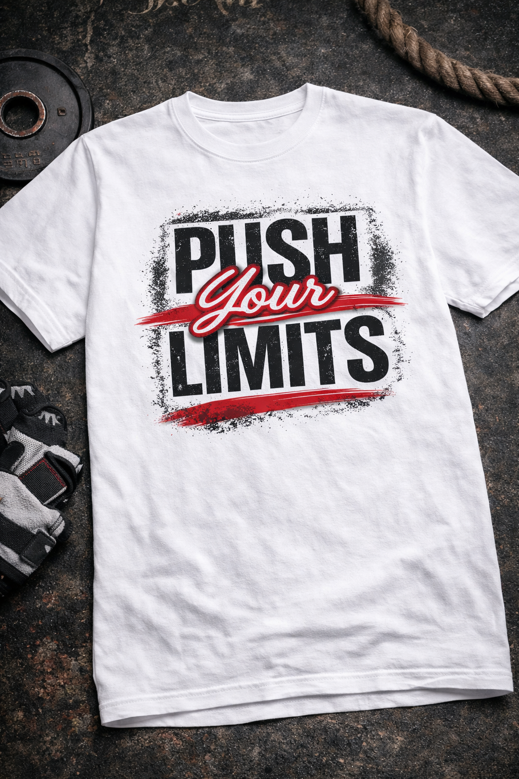 PUSH YOUR LIMITS | PREMIUM COTTON T-SHIRT