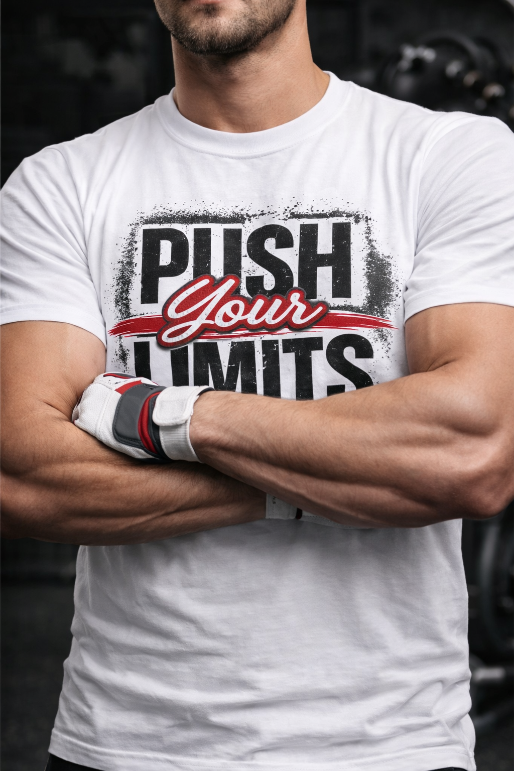 PUSH YOUR LIMITS | PREMIUM COTTON T-SHIRT