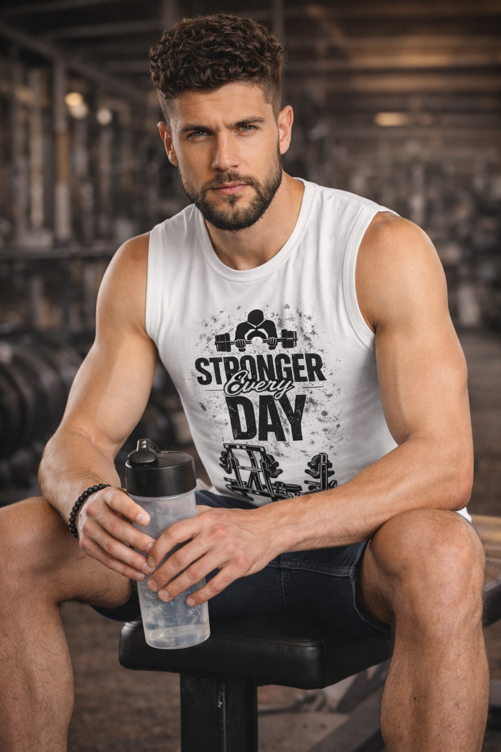 Stronger Every Day Sleeveless T-shirt