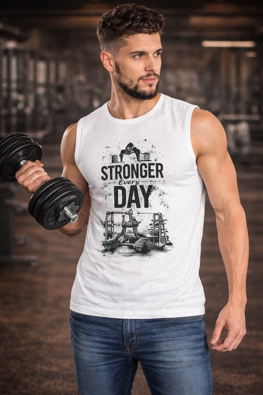 Stronger Every Day Sleeveless T-shirt