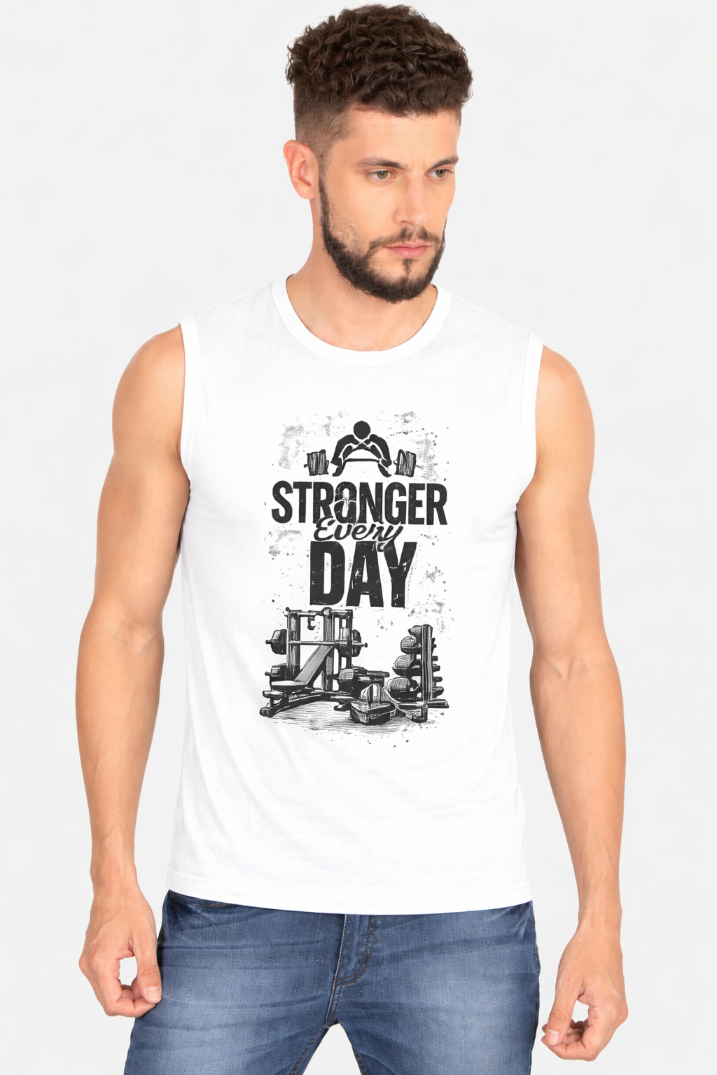 Stronger Every Day Sleeveless T-shirt