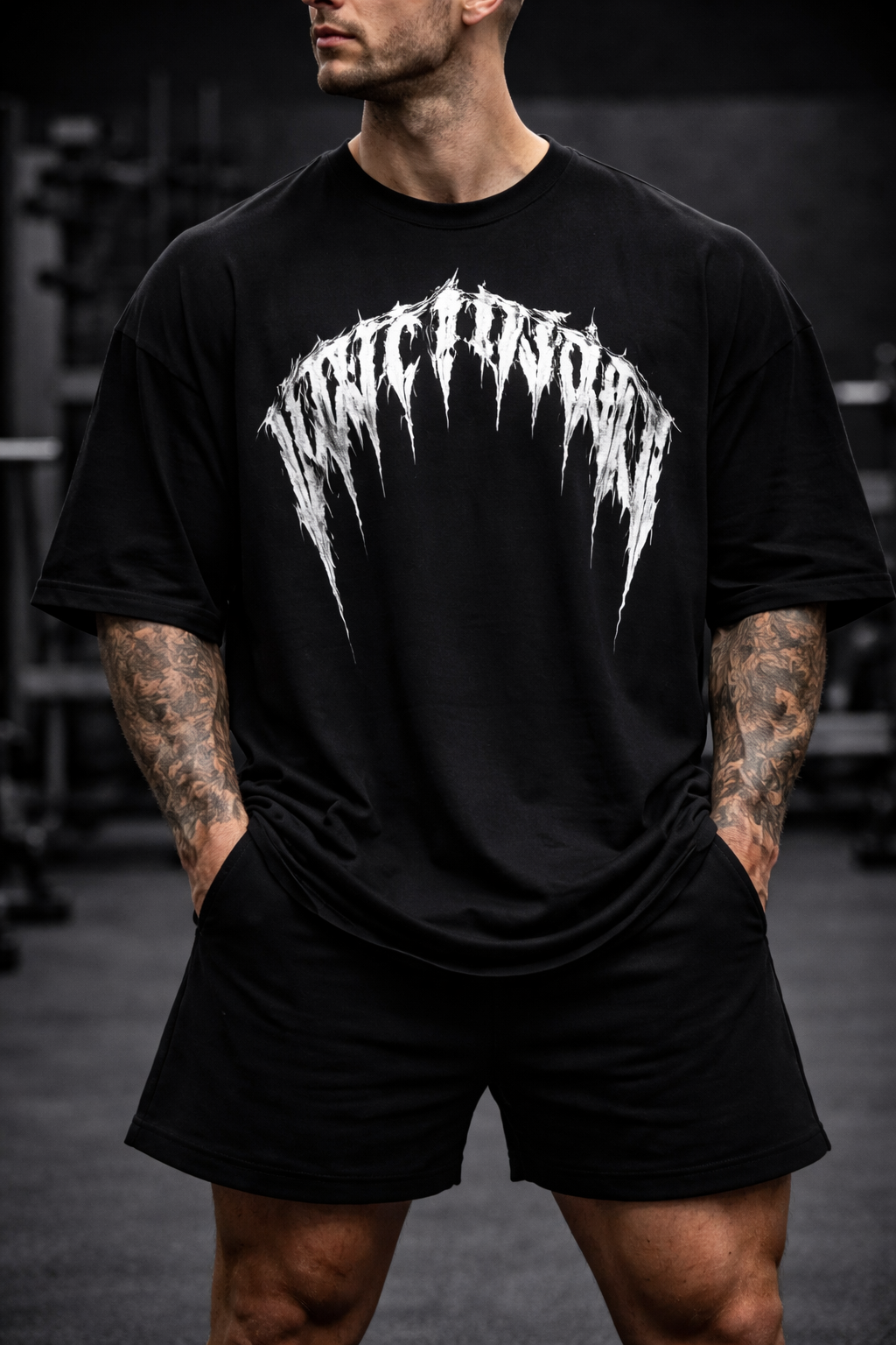 Dark Drip StreetwearAnd Gym Graphic T-Shirt
