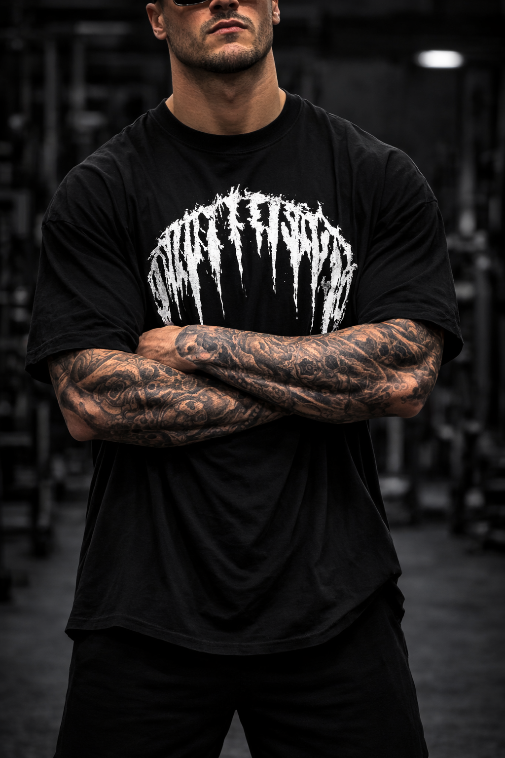 Dark Drip StreetwearAnd Gym Graphic T-Shirt