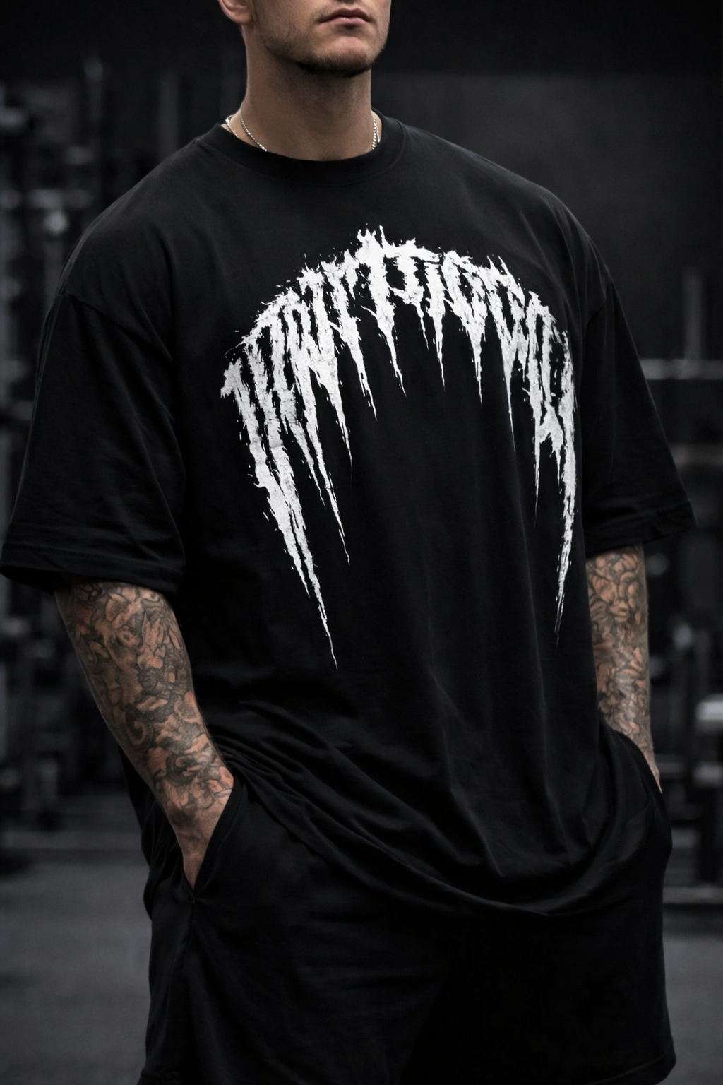 Dark Drip StreetwearAnd Gym Graphic T-Shirt